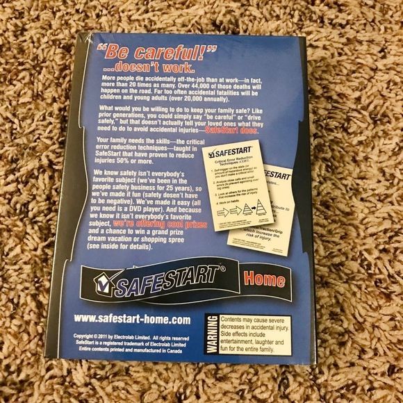 New with tag Safe Start DVD program; work & home safety program & practices - Picture 4 of 6